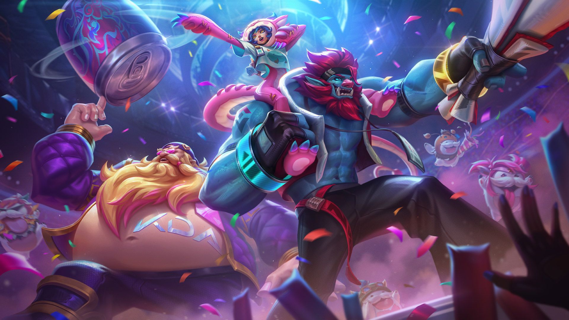 Gragas Fan Âm Nhạc, Neeko Cosplayer & Trundle Fan Esports